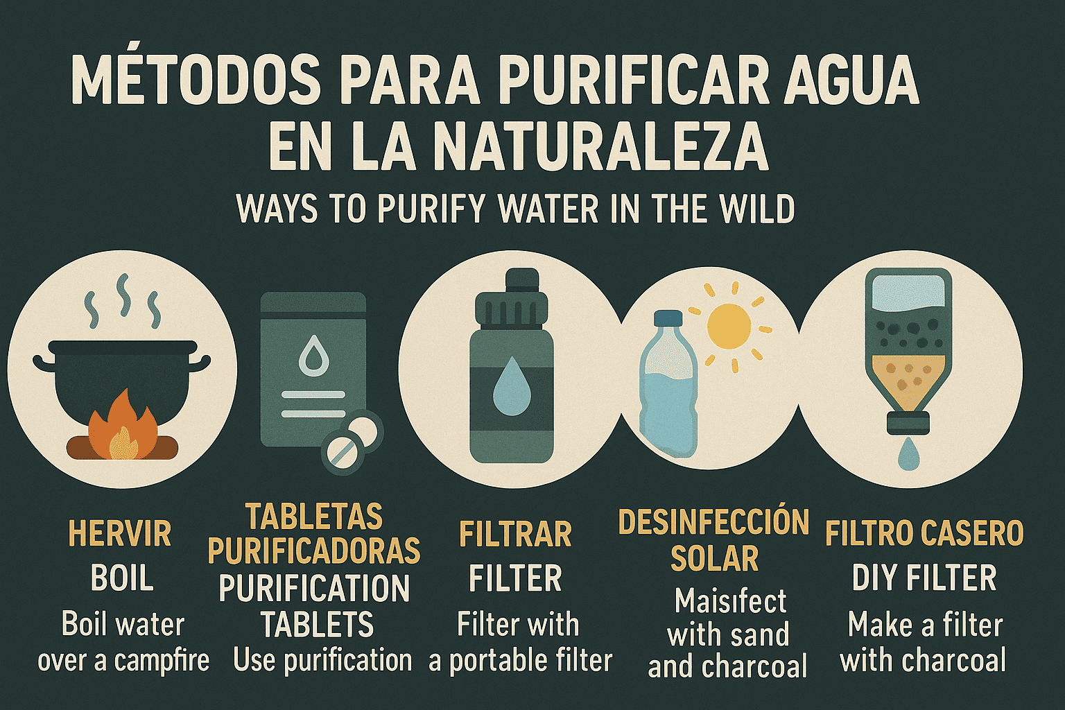 Cómo Purificar Agua en Situaciones de Emergencia